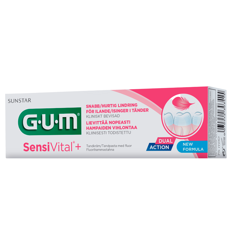 GUM Tandpasta SensiVital+ - 75 ml