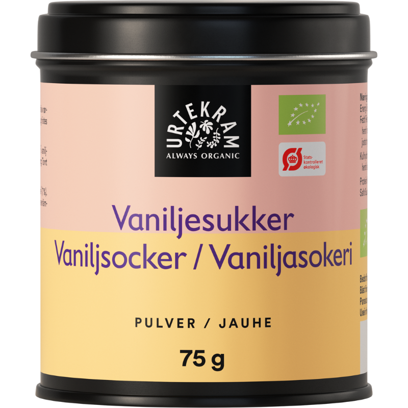 Urtekram Vaniljesukker 7% Ø (75 g)