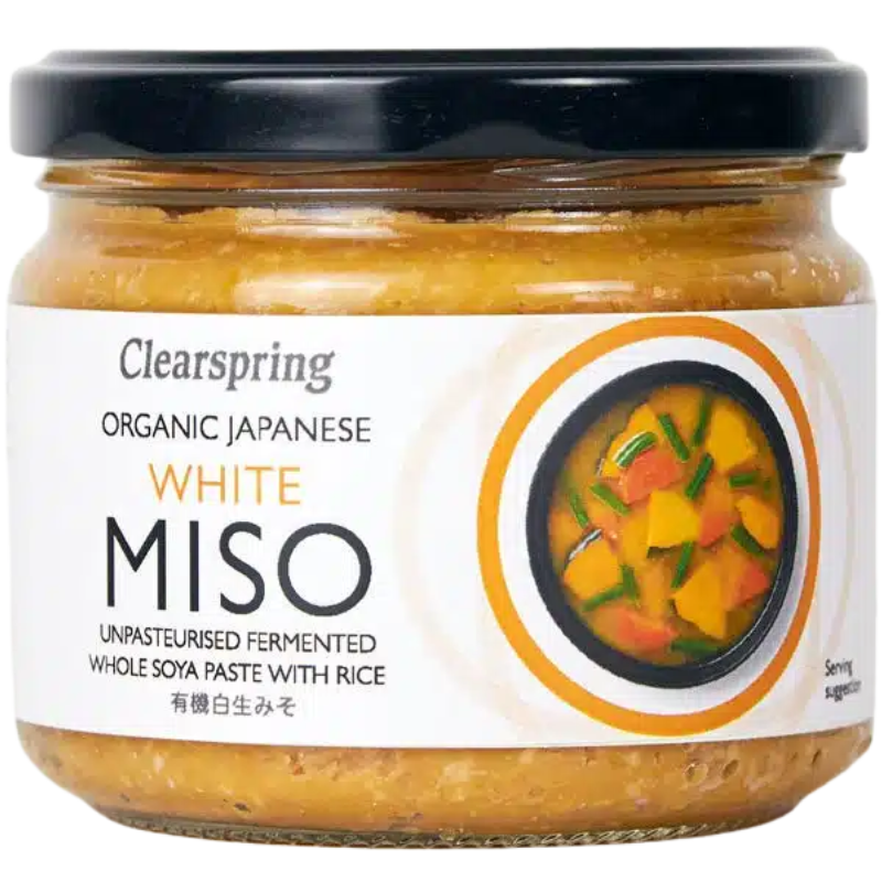 Clearspring Miso White Upasteuriseret Ø (270 g)