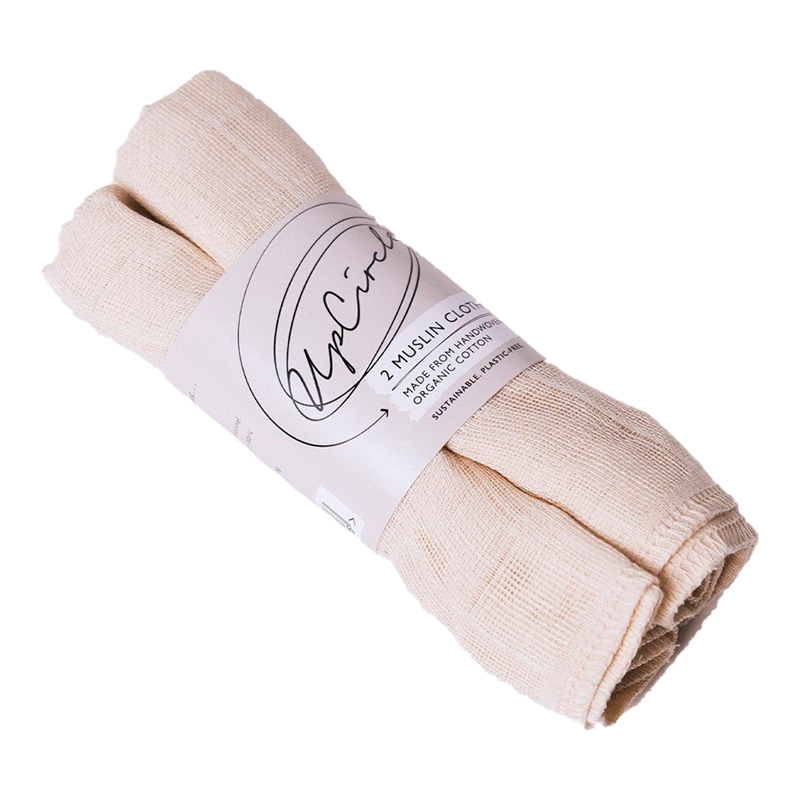 UpCircle Organic Muslin Cloth - 2 stk.