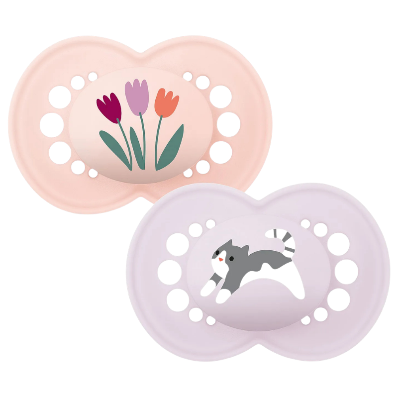 MAM Original Sut 6-16M Silk Pink (2 stk)