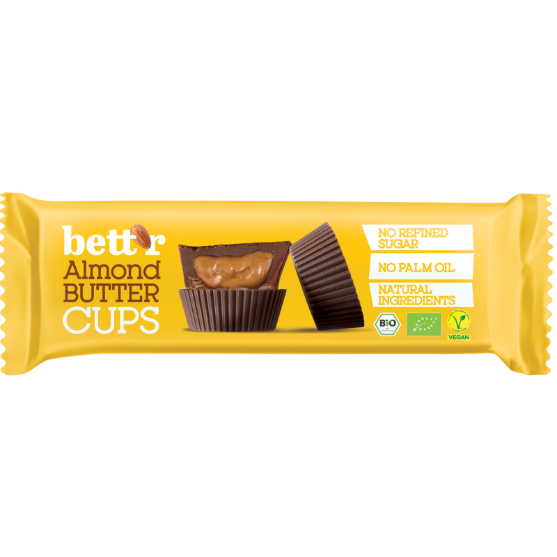 BETT'R Praliner M. Mandelsmør Ø (39 g)