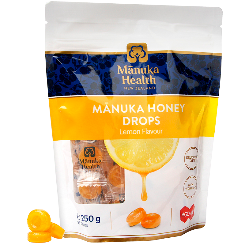 Manuka Health MGO 400+ Manuka Honey Drops Citron (58 stk)