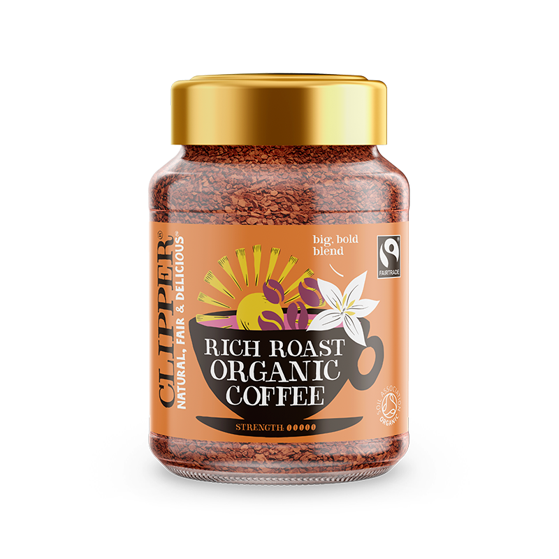 Clipper Instant kaffe Rich Roast Ø (100 g)