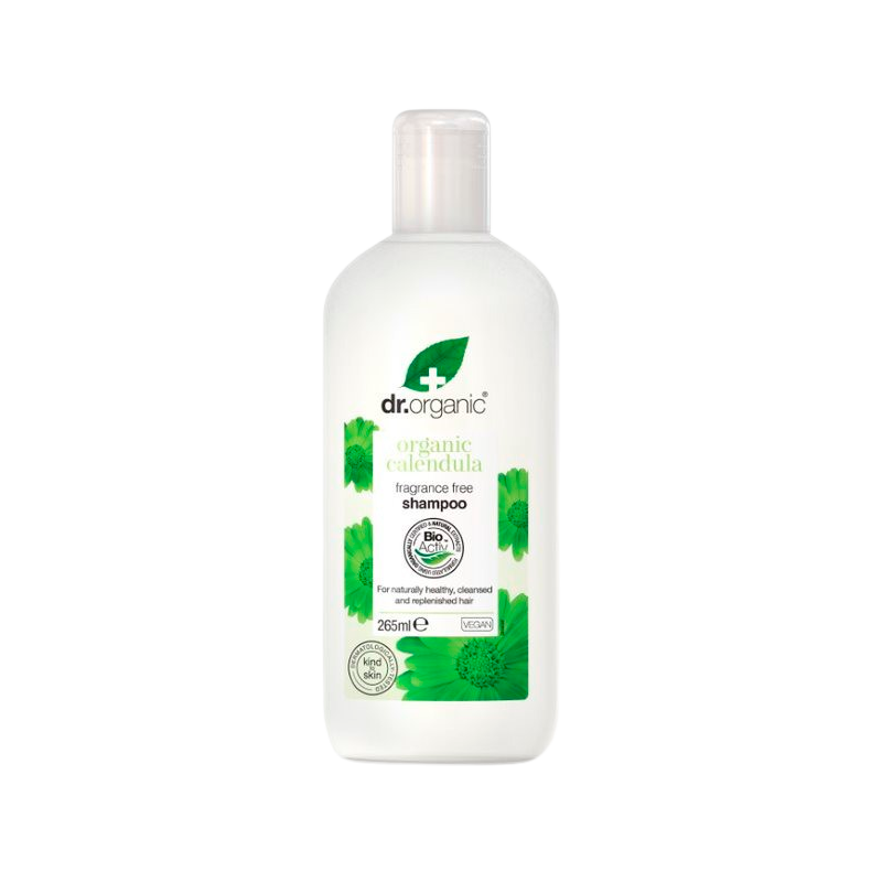 Dr. Organic Calendula Fragrance Free Shampoo (265 ml)
