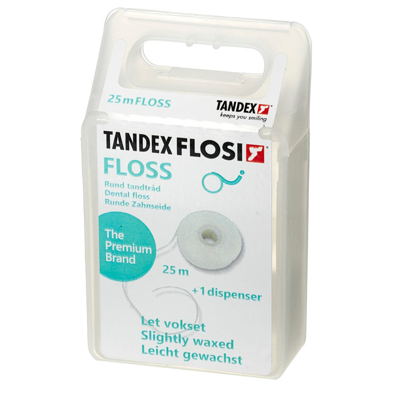TANDEX Flosi Floss Med Voks (25 m)