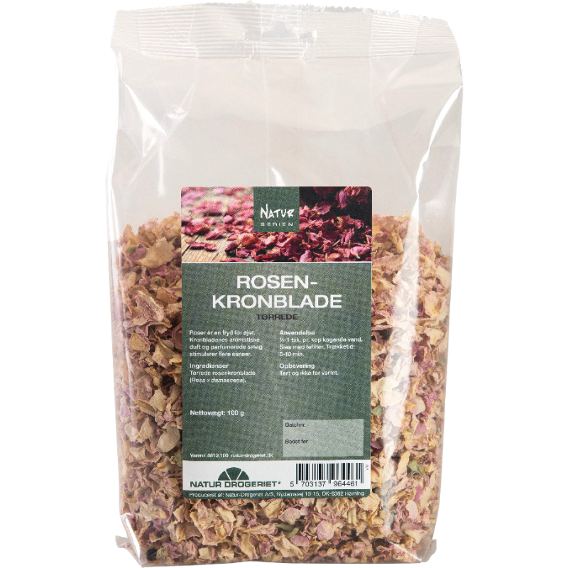 Natur Drogeriet Rosenkronblade - 100 g.