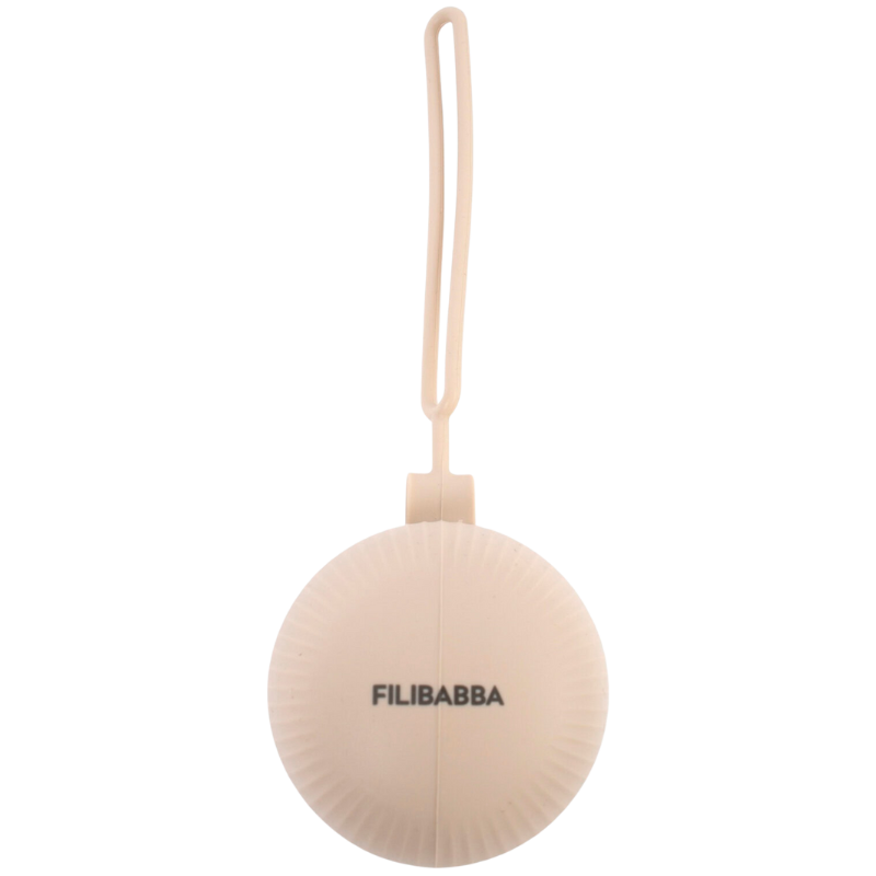 Filibabba Sutteholder Silikone Offwhite (1 stk)
