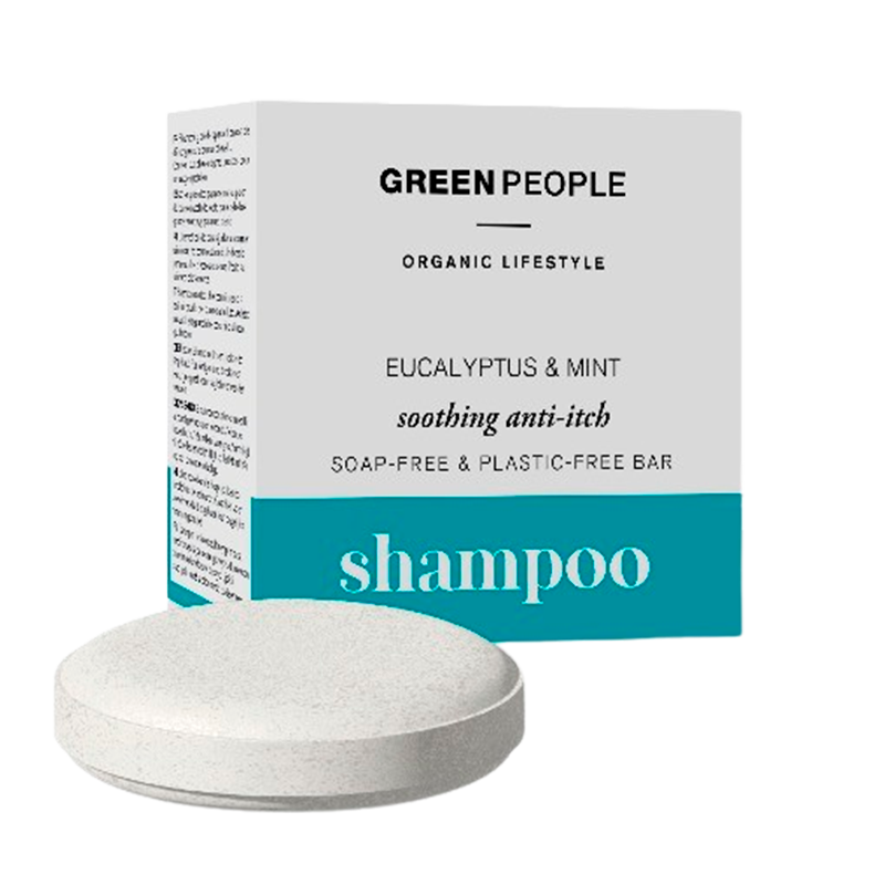 Green People Eucalyptus & Mint Anti-Itch Shampoo Bar (50 g)