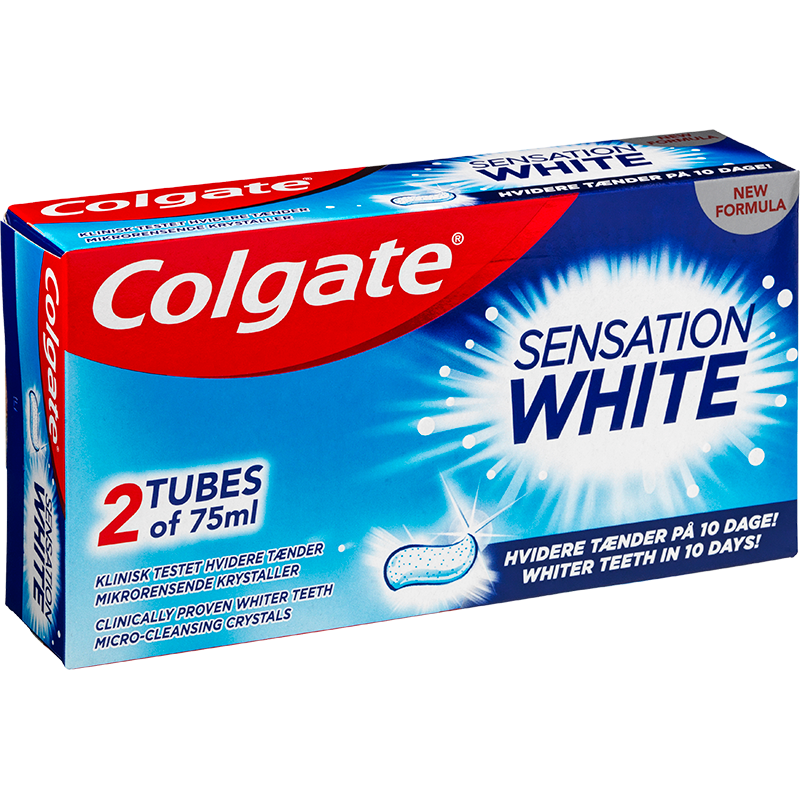Colgate Sensation White Tandpasta (2 x 75 ml)