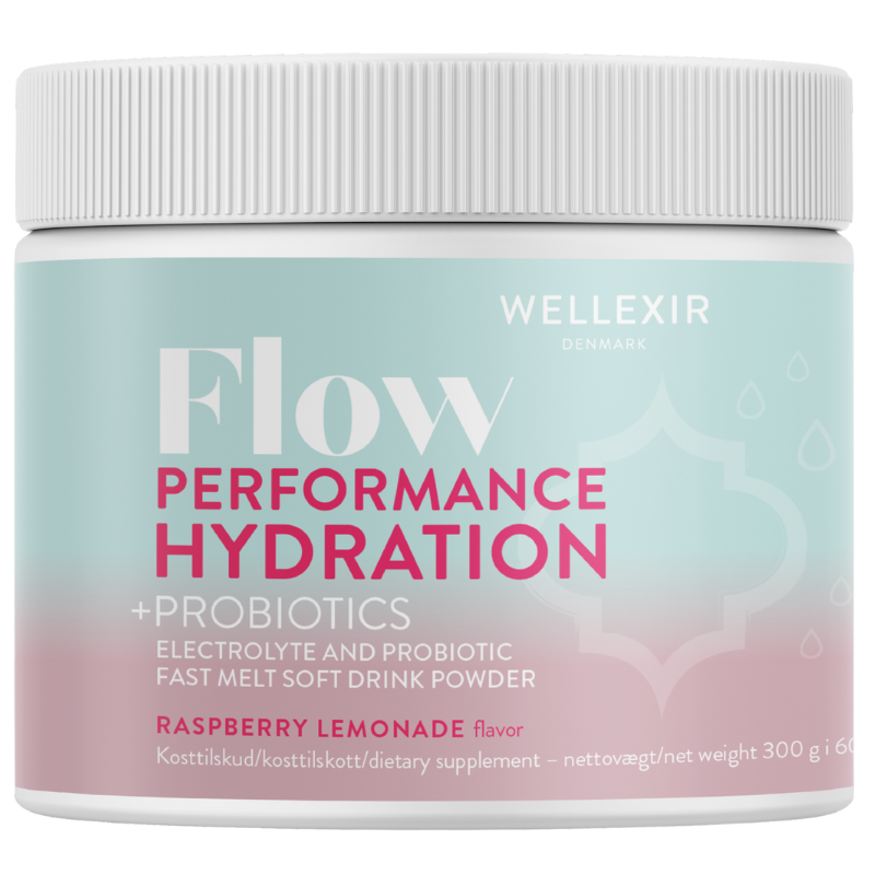 Wellexir Flow Hydration Raspberry Lemonade (300 g)
