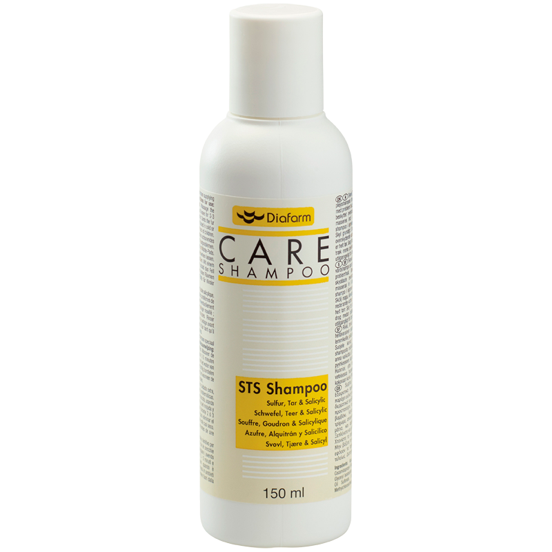 Diafarm Svovl Tjære Salicyl Shampoo Til Dyr - 150 ml.