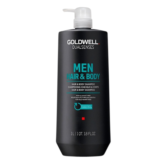 Goldwell Dualsenses For Men Hair & Body Shampoo 1000 ml.