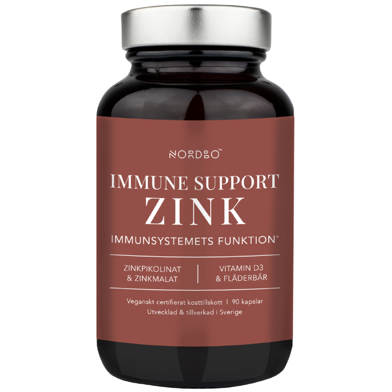 Nordbo Immune Support Zink (90 kaps)
