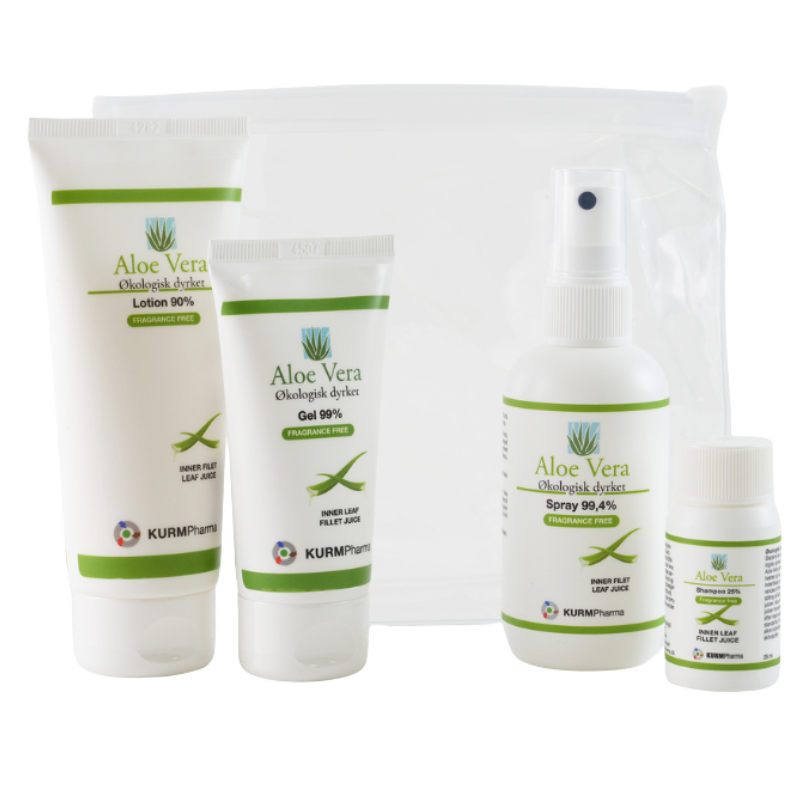 KURM Aloe Vera Travelkit (1 sæt)