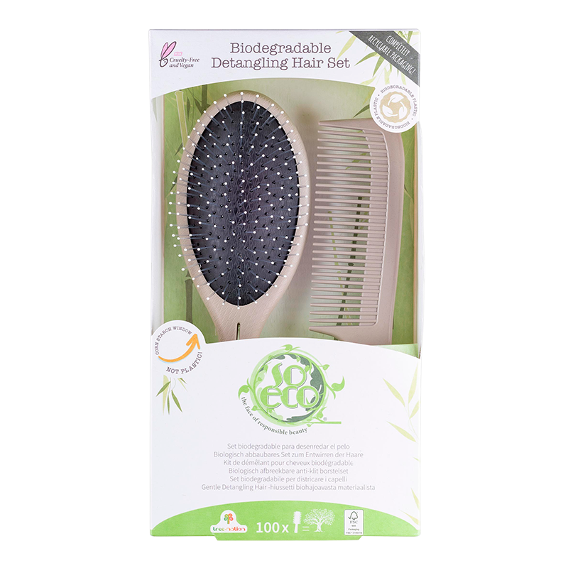 So Eco Biodegradable Detangling Hair Set (1 sæt)