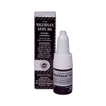 Nigersan Atox Dråber D6 Sanum - 10 ml.