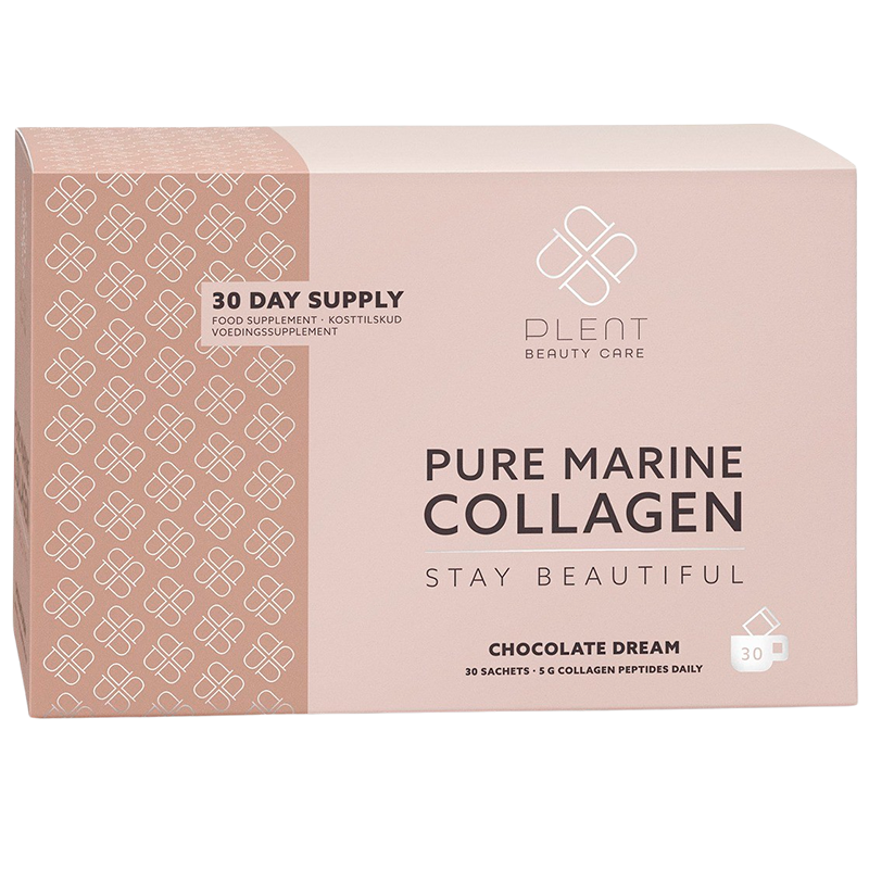 Plent Pure Marine Collagen Chocolate Dream Packs (30 stk)