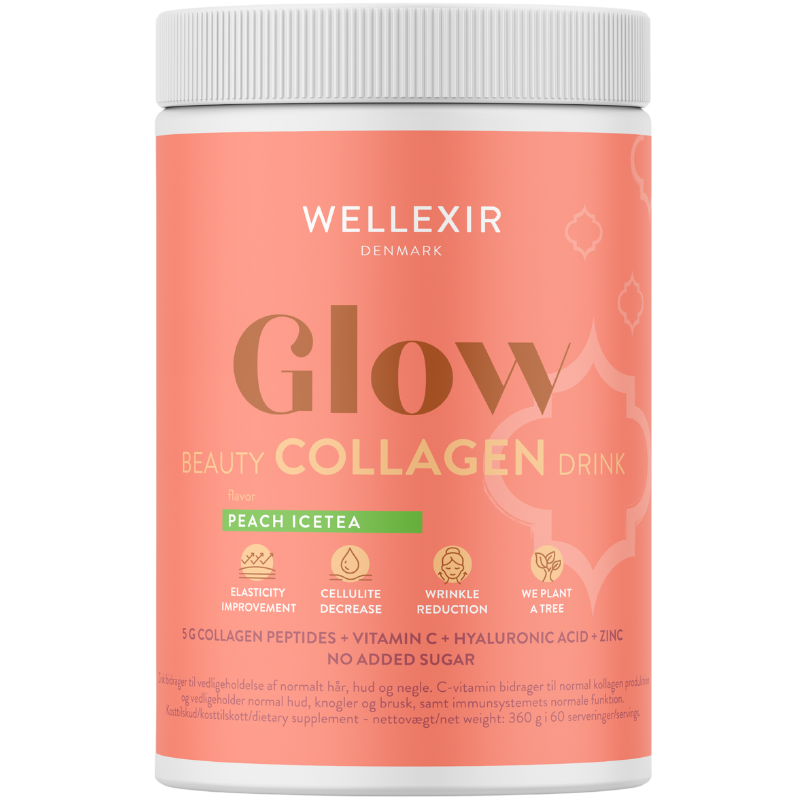 Wellexir Glow Beauty Drink Peach Ice Tea (360 g)