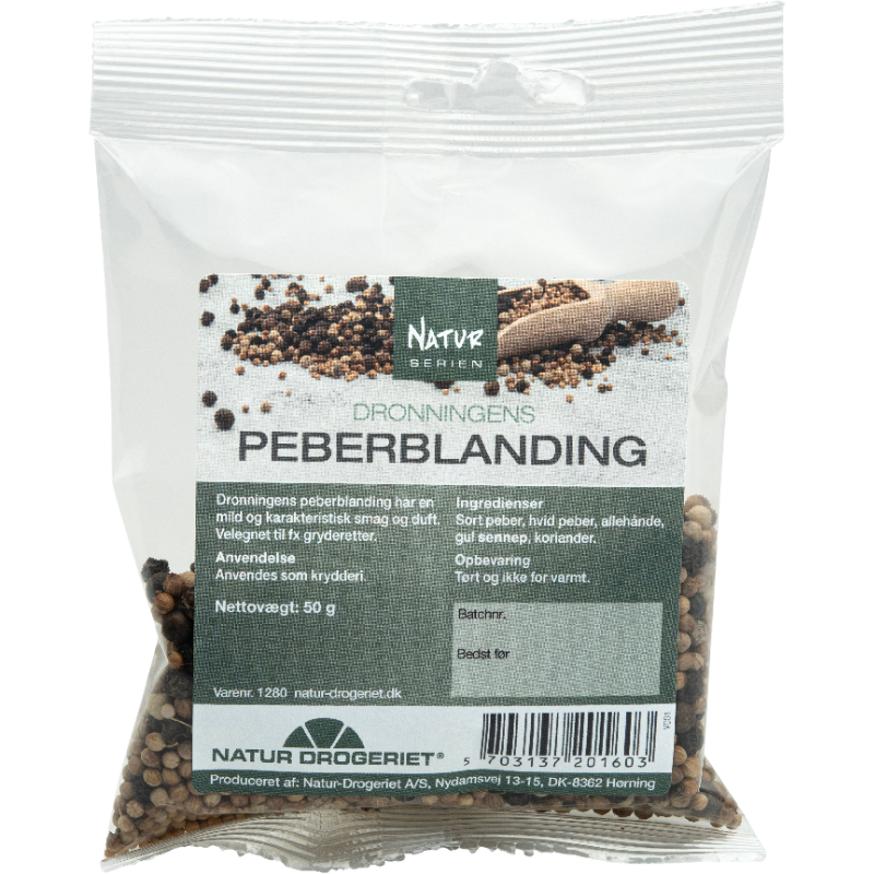 Natur Drogeriets Dronningens Peberblanding - 50 g.