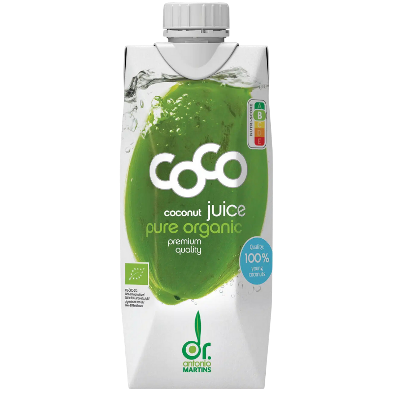 Dr. Antonio Martins GreenCoco Kokosjuice Ø (500 ml)
