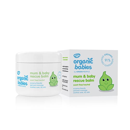 GreenPeople Mum and Baby rescue balm u.duft - 100 ml
