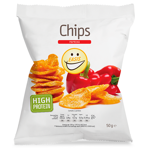 EASIS Paprika Chips - 50 gr