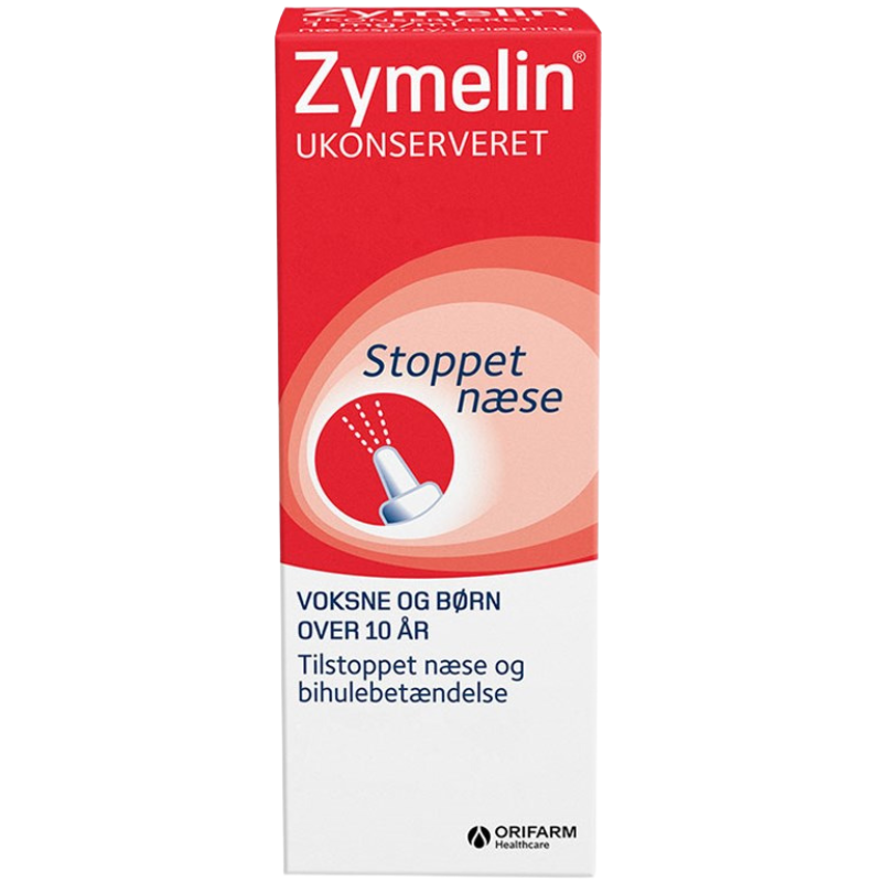 Zymelin Ukonserveret Næsespray 1 mg - 10 ml.