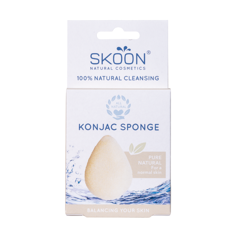 Skoon Konjac Sponge Pure (1 stk)