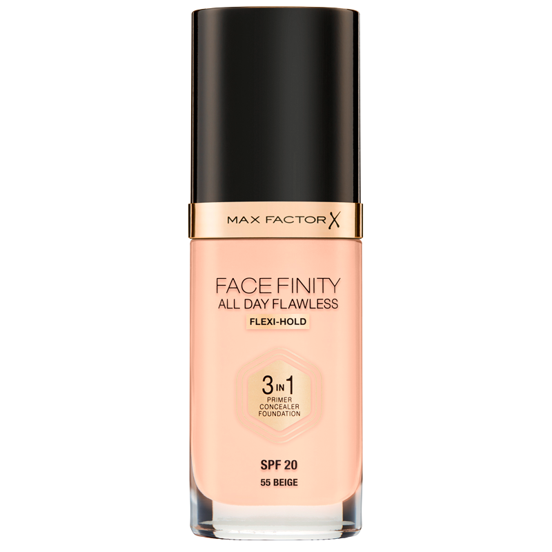 Max Factor All Day Flawles 3in1 Foundation N55 Beige (30 ml)