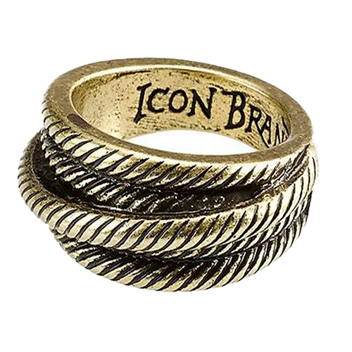 Icon Brand Belay It Down Ring (Guld)-68 mm