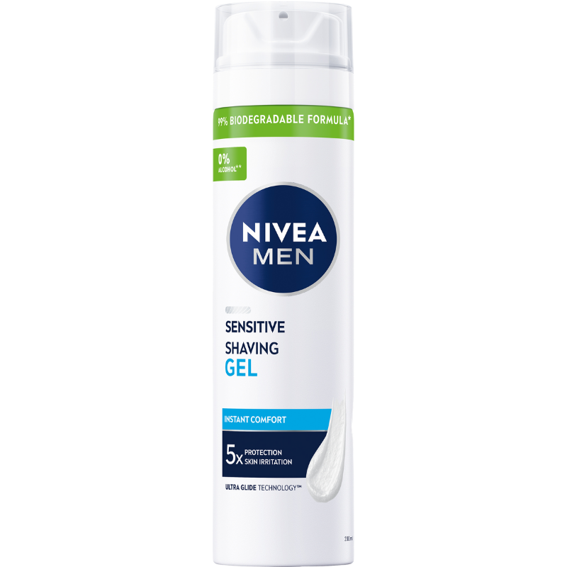 Nivea Men Sensitive Shaving Gel (200 ml) Nivea Men Sensitive Shaving Gel (200 ml)