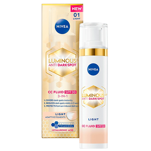 Nivea Luminous630 CC Fluid SPF30 3-in-1 Light (40 ml)