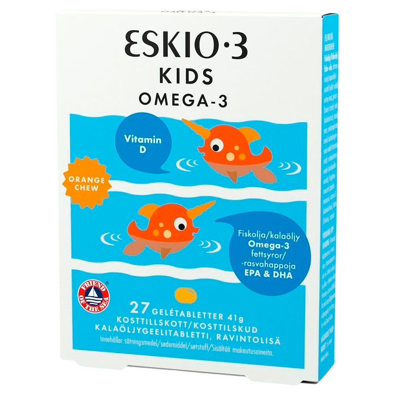 ESKIO-3 Kids Omega 3 Chewable (27 tabl)