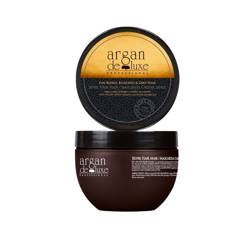 Argan De Luxe Remove Brassiness Silver Mask (500 ml) Argan De Luxe Remove Brassiness Silver Mask (500 ml)