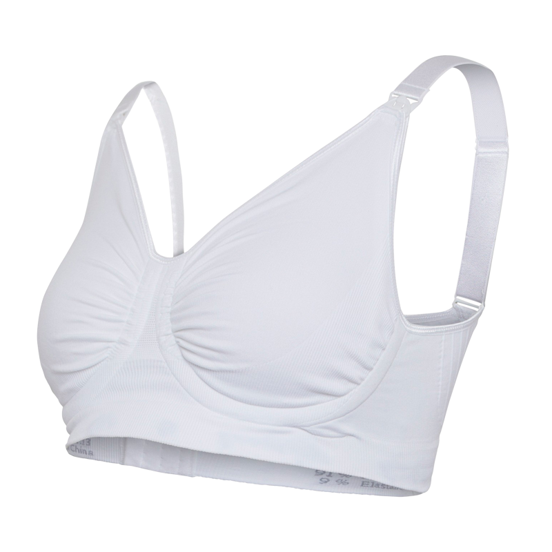 Carriwell Graviditets & Amme BH Med Carri-Gel Støtte Hvid - Small - 1 stk