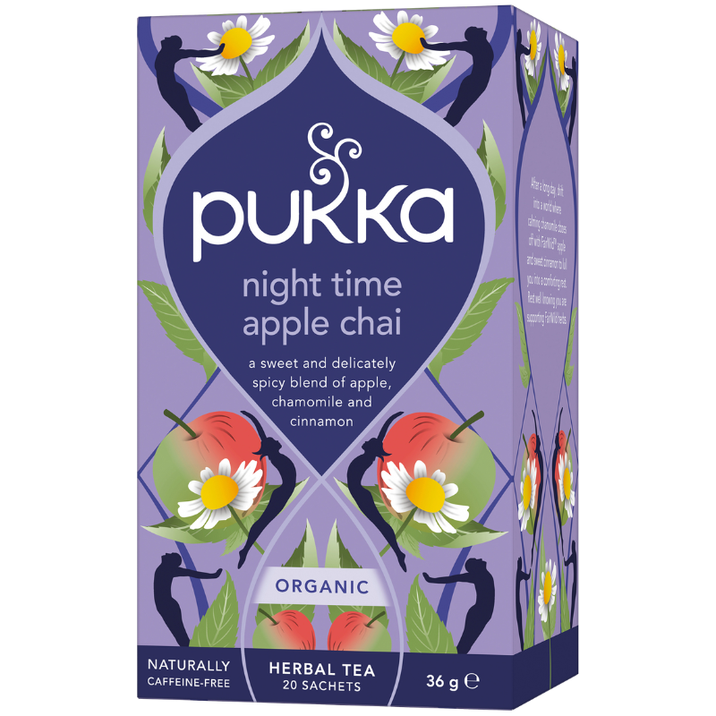 Pukka Night Time Apple Chai Te Ø (20 breve)