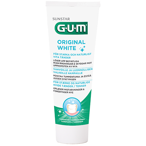 GUM Tandpasta Original White - 75 ml