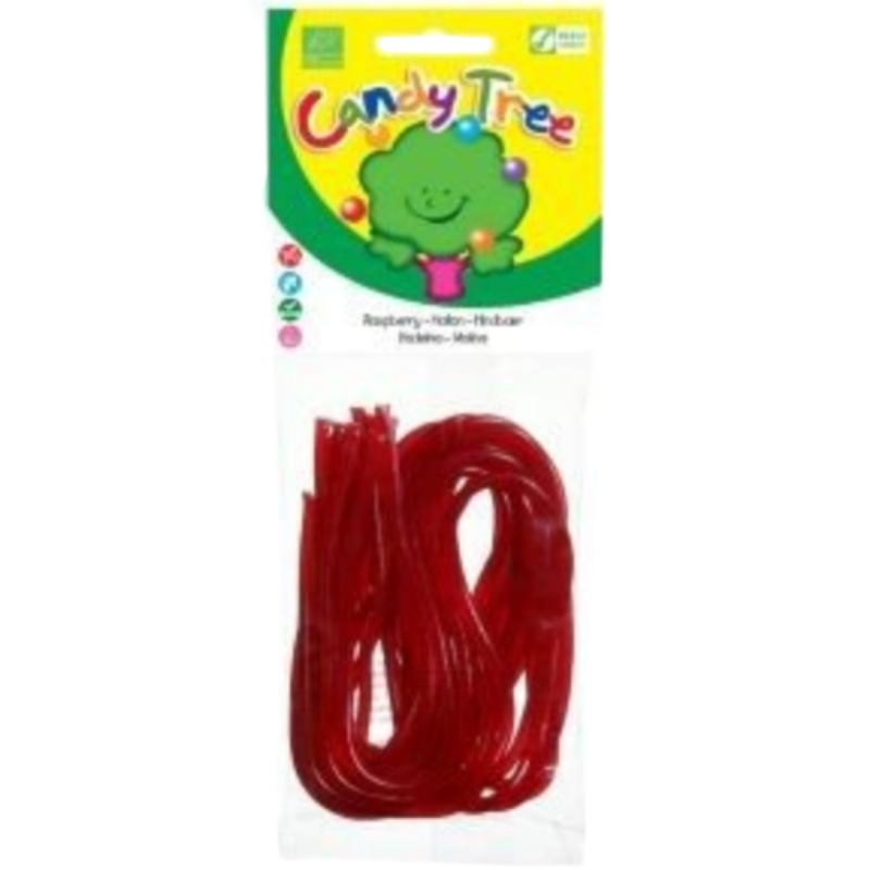 Candy Tree Snørebånd Hindbær Glutenfri Ø (75 g)