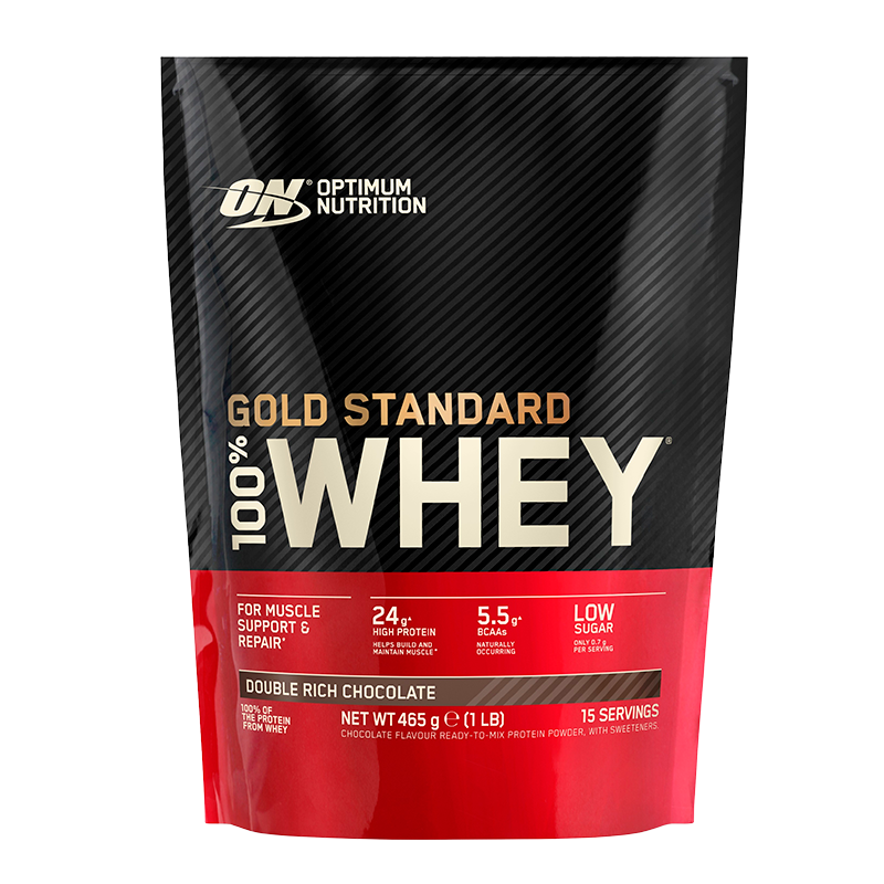 Optimum Nutrition Gold Standard 100% Whey Double Rich Chocolate (465 g)