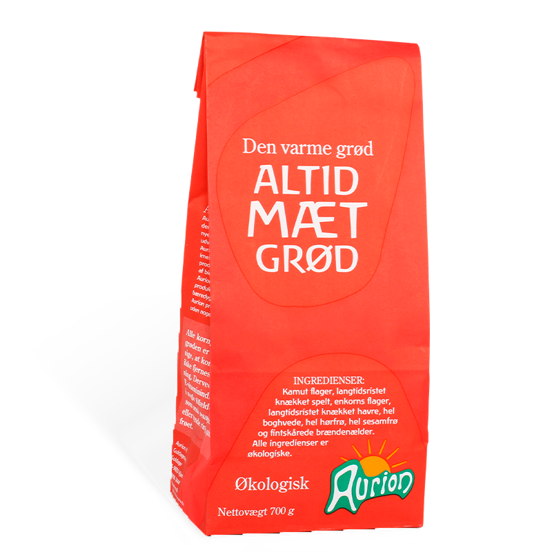 Aurion Den Varme Grød - Altid Mæt Grød Ø - 700 g