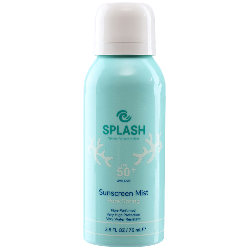 Splash Pure Spring Non-Perfumed Sunscreen Mist SPF 50+ - Travel Size (75 ml)