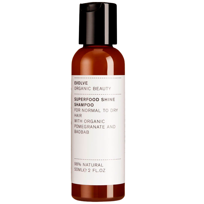 Evolve Organic Superfood Shine Shampoo (50 ml)