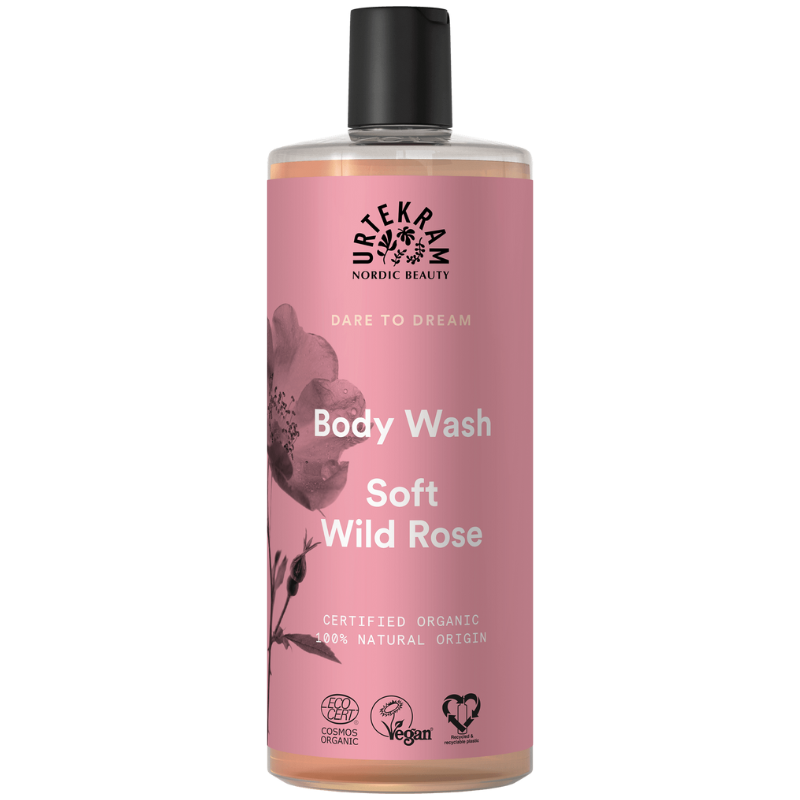 Urtekram Soft Wild Rose Body Wash (500 ml)