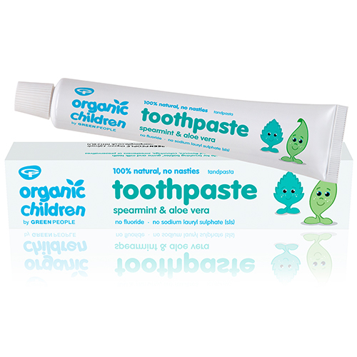 GreenPeople Childrens Spearmint Toothpaste - 50 ml