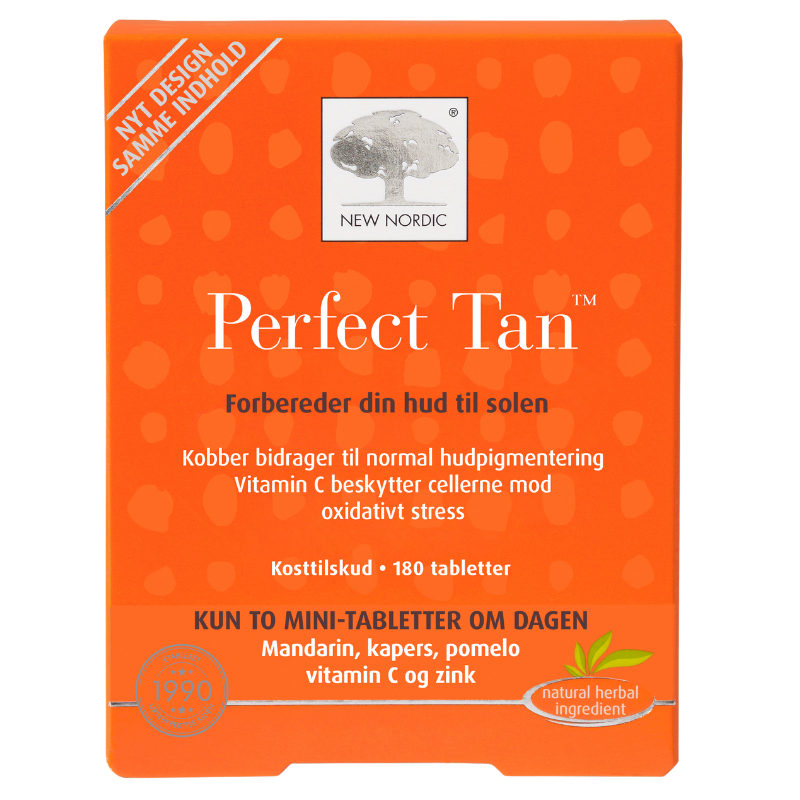 New Nordic Skin Care Perfect Tan - 180 tabs.
