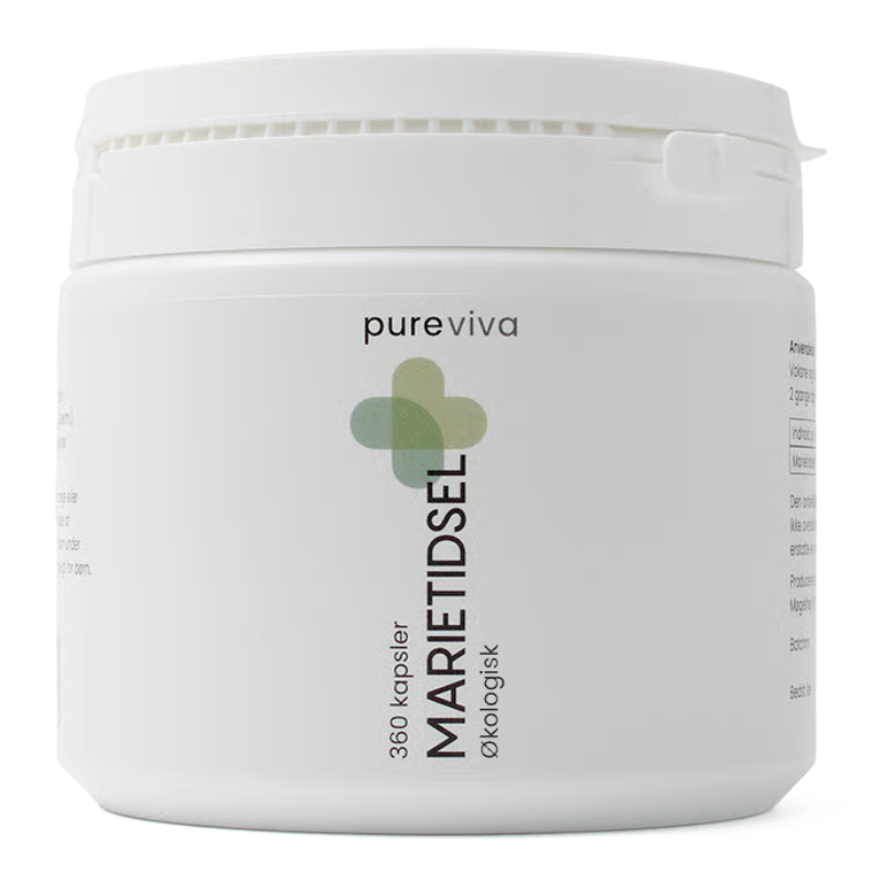 Pureviva Marietidselkapsler Ø (360 kaps)