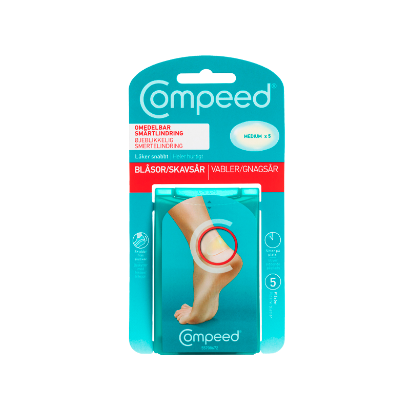 Compeed vabel plaster medium - 5 stk.