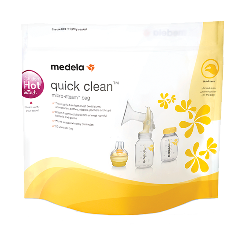 Medela Quick Clean Dampsteriliseringspose - 5 stk