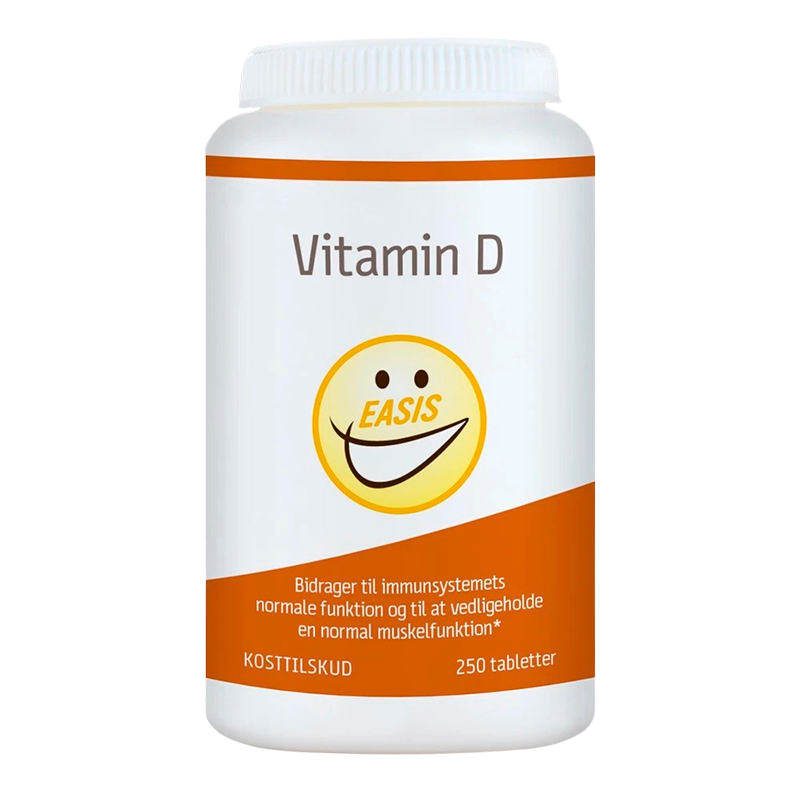 EASIS Kosttilskud Vitamin D (250 kaps)
